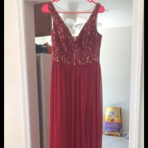 David’s Bridal Bridesmaid dress